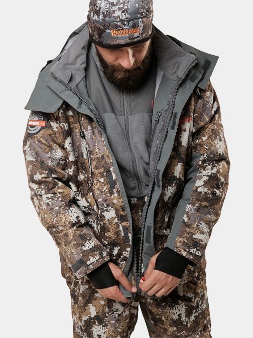 Зимний костюм для охоты Remington Reflex Interchange 4 в 1 Winter Forest