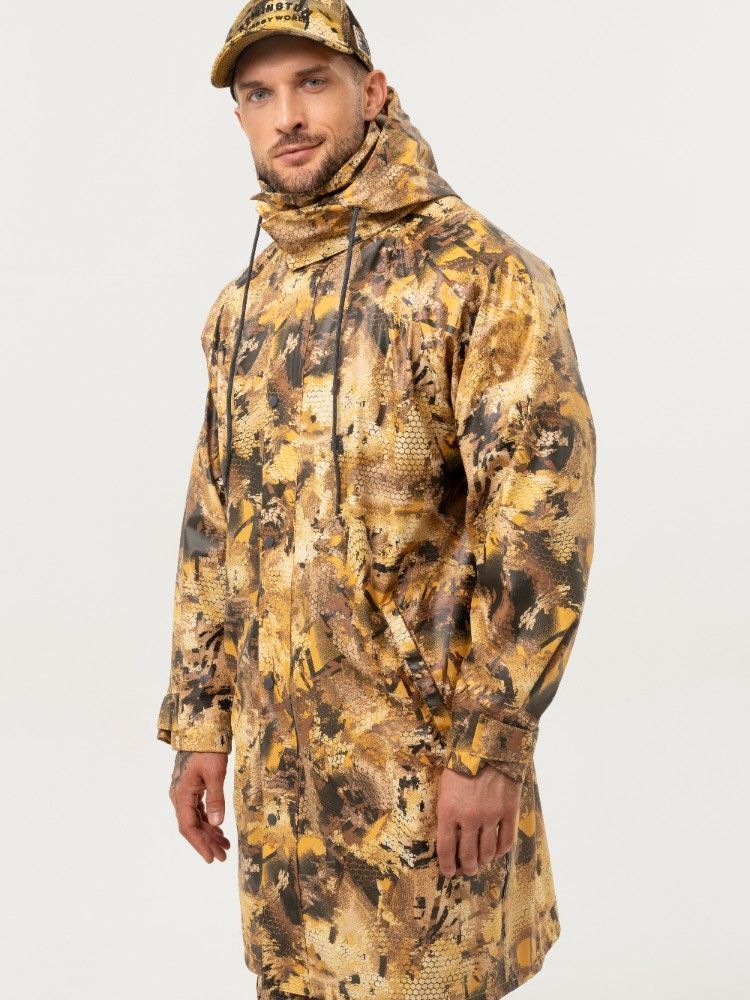 Плащ тент Remington New PU waterproof Yellow Waterfowl Honeycombs