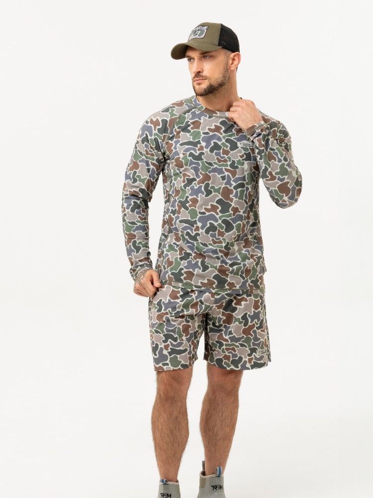 Лонгслив (джерси) Remington с длинным рукавом Fishing Кaleidoscope