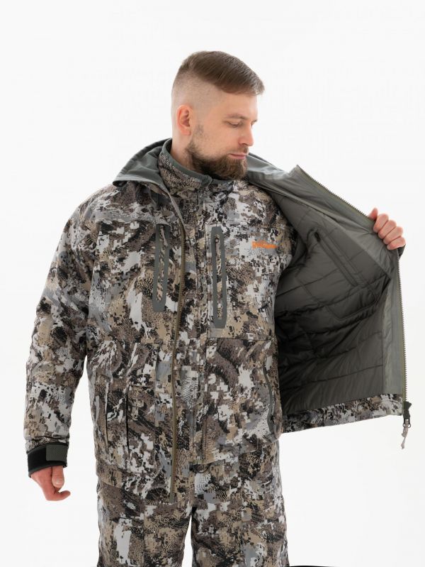 Зимний костюм для охоты Remington 3 в 1 Carpathians Winter forest