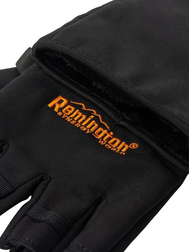 Перчатки-варежки Remington Activ Fishing Softshell Black