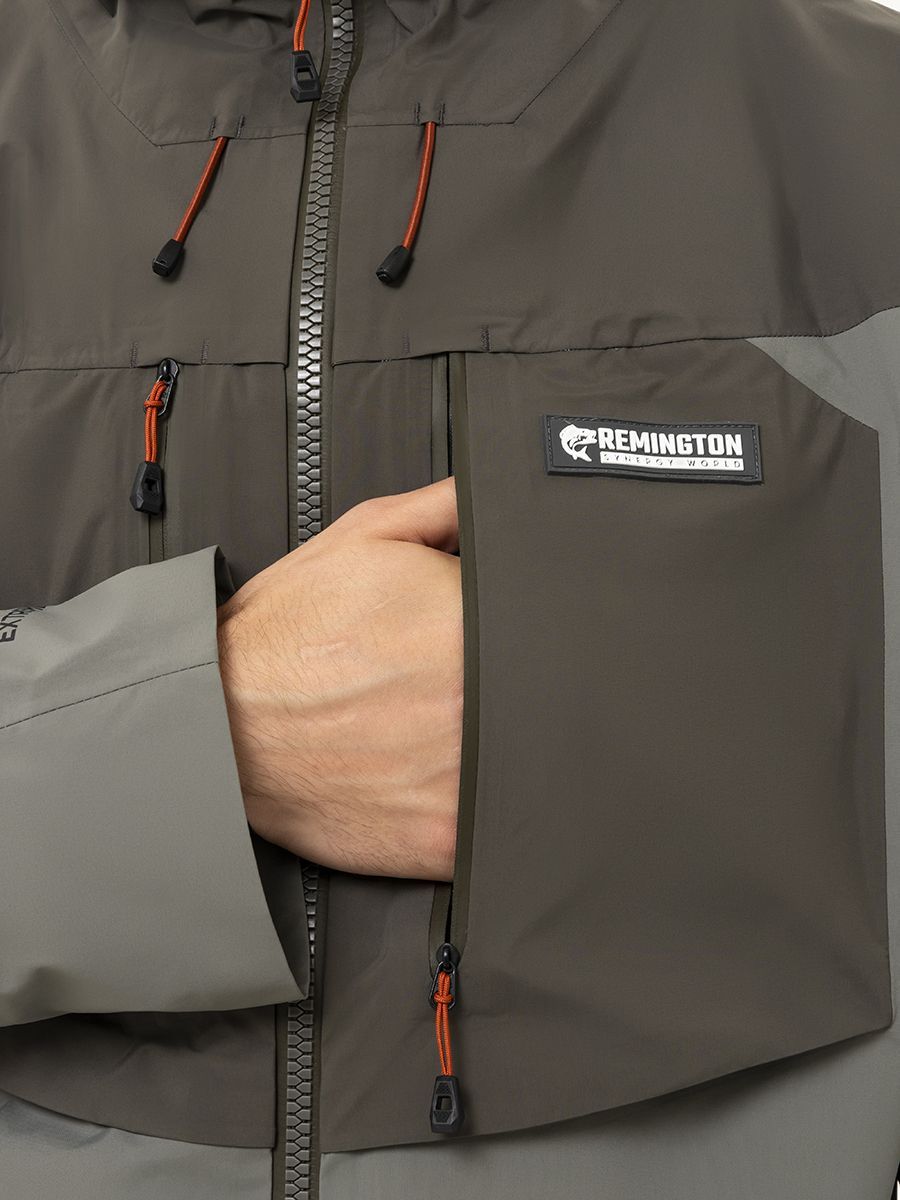 Куртка рыболовная демисезонная Remington Fishing Rivers Black/Grey