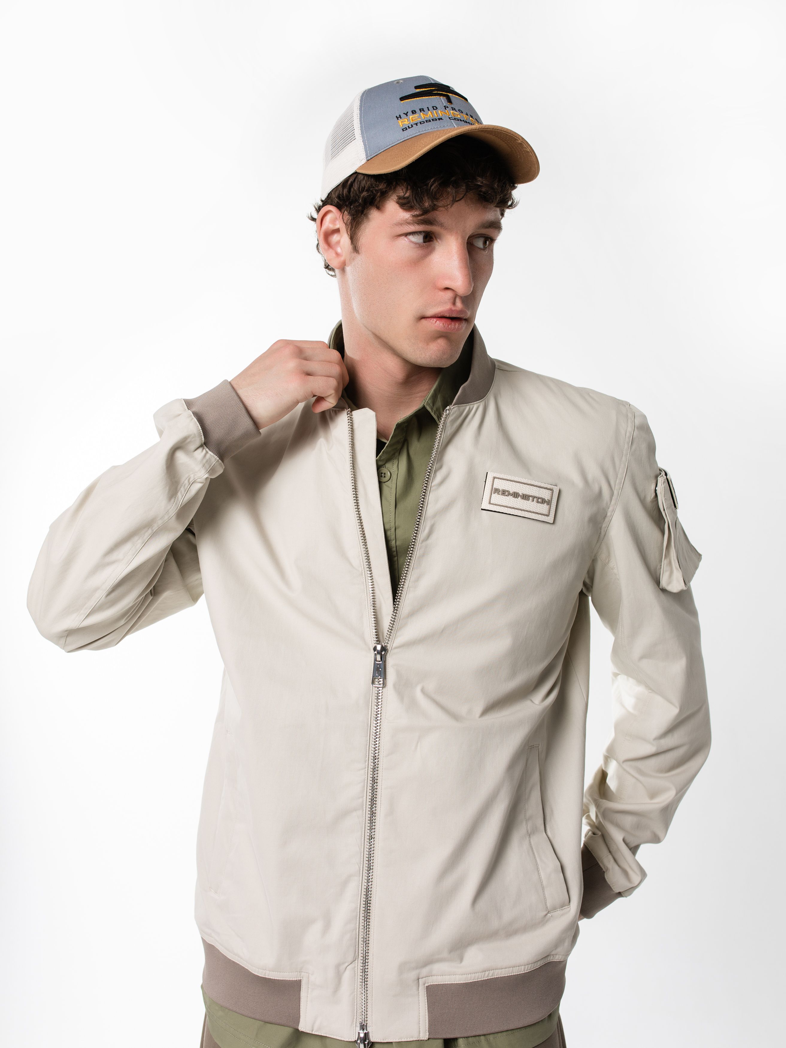 Куртка-бомбер Remington Barcelona Beige