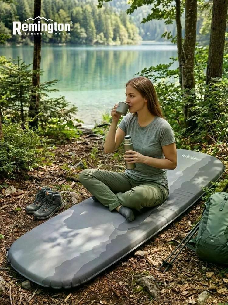 Самонадувающийся коврик Remington 183x51x3,0 (светло-синий)