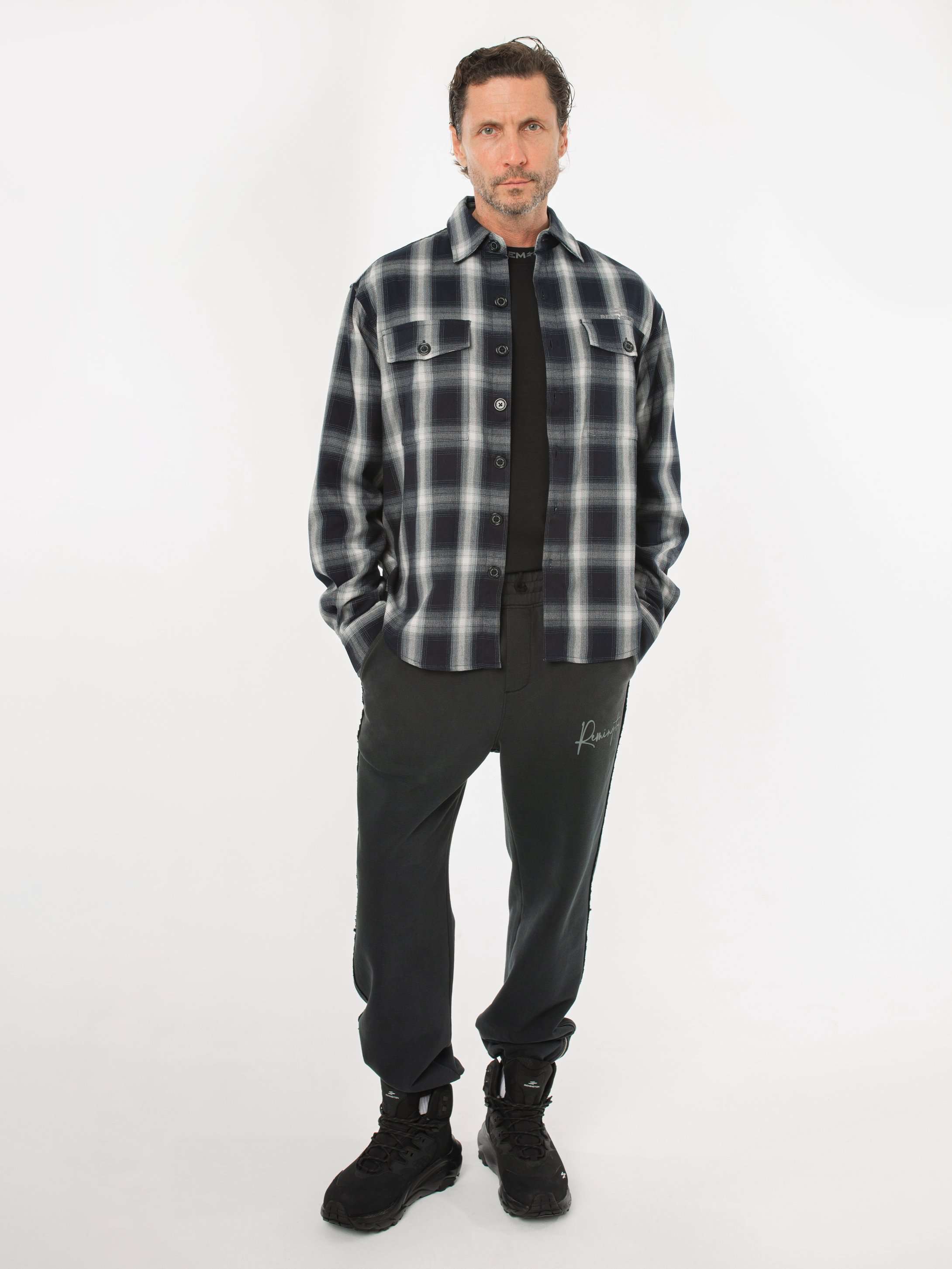 Рубашка мужская Remington Cell Black