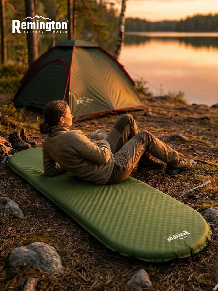 Самонадувающийся коврик Remington 198x63x7  (темно-коричневый)