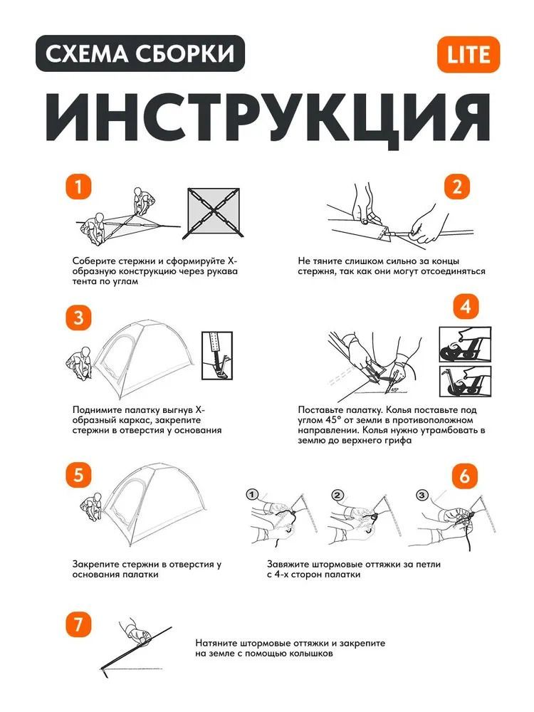 Палатка туристическая Remington Lite II, 2-х местная