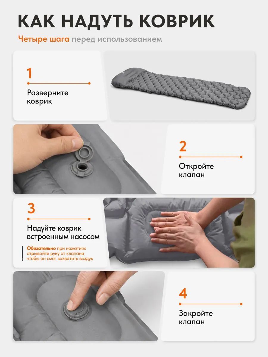 Коврик Remington Light Surge Orange, фото, цена
