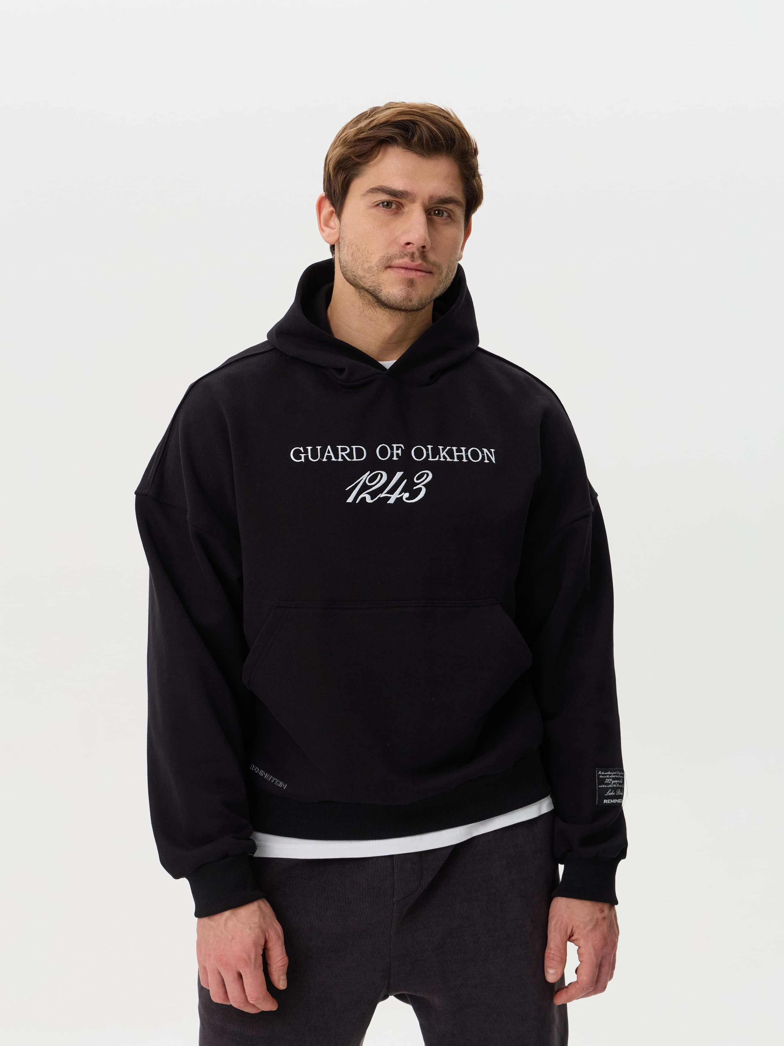 Худи мужская Remington Mountains  Black