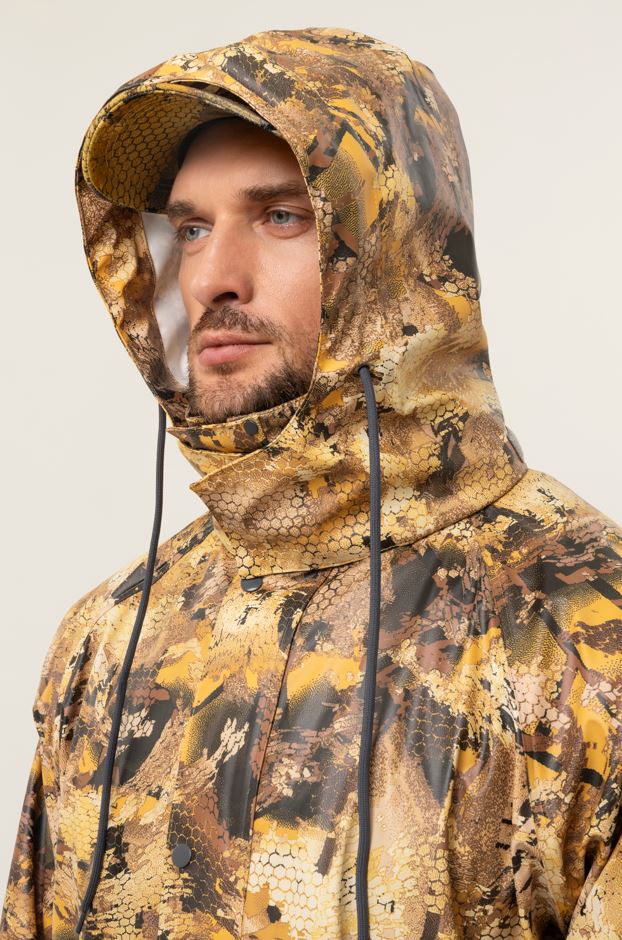 Плащ тент Remington New PU waterproof Yellow Waterfowl Honeycombs