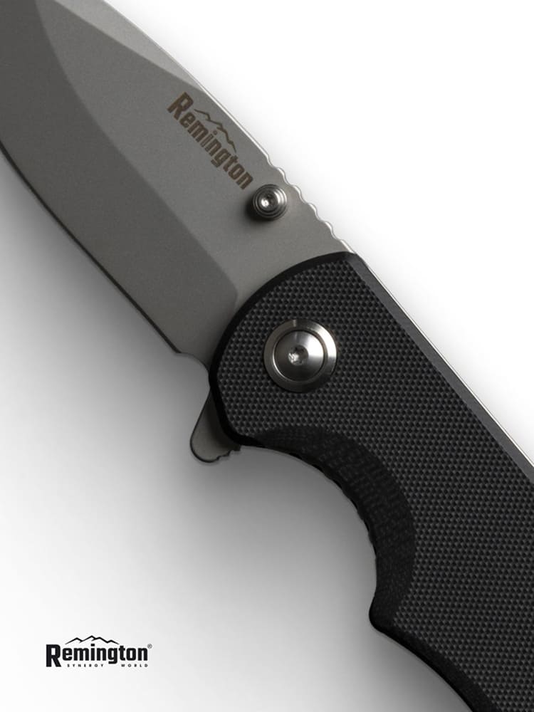 Нож складной туристический Remington Shadow Black