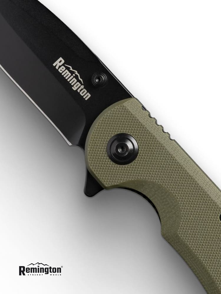Нож складной туристический Remington Whisper Dark Green