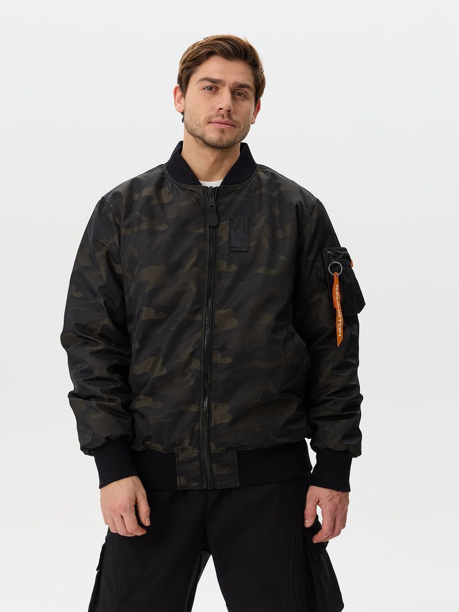 Куртка бомбер двусторонняя Remington Airman Gray