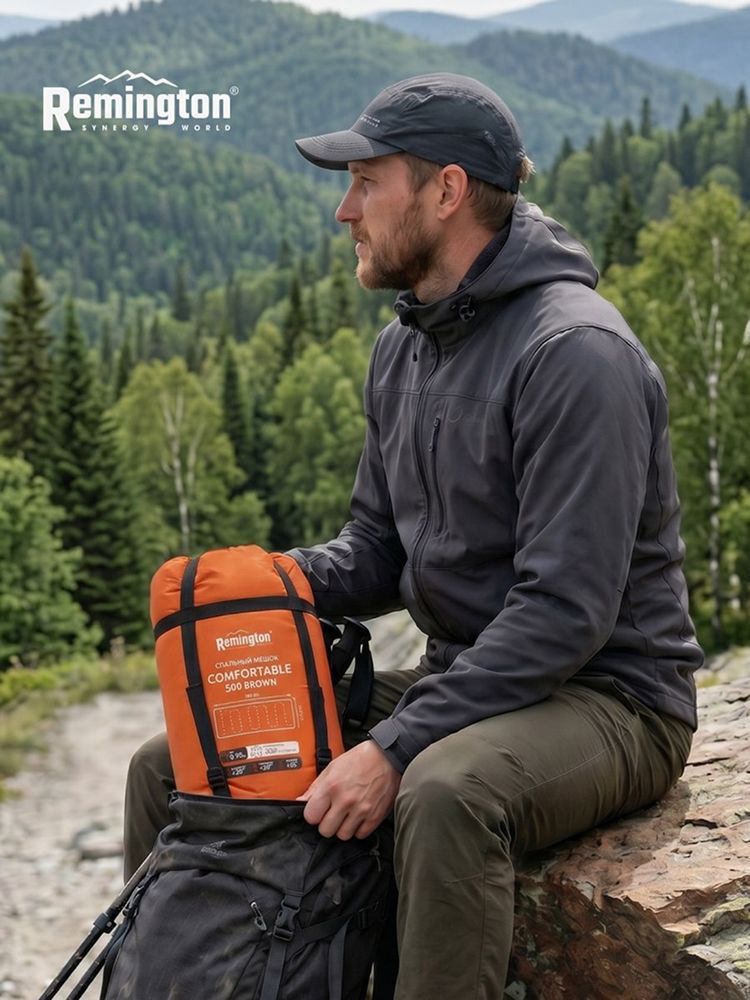 Спальный мешок Remington Comfortable 500 Brown