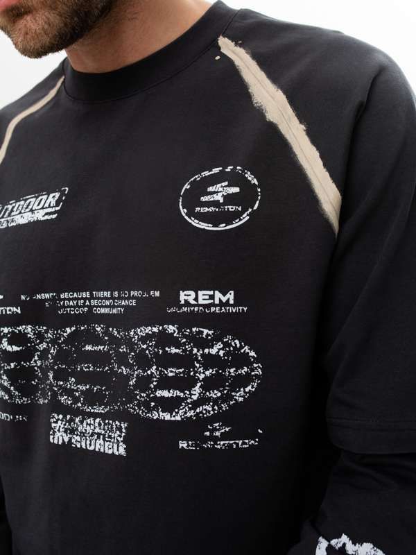 Лонгслив Remington All WORLD Gray