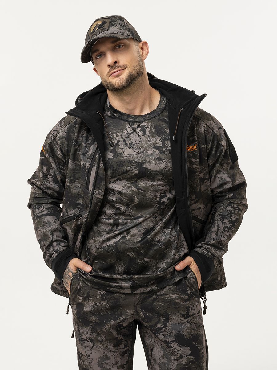 Демисезонный костюм для охоты Remington Himalayan Black Camo