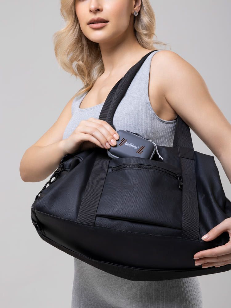 Полотенце Remington из микрофибры, 50*30 см, цвет оранжевый, в резиновой коробке