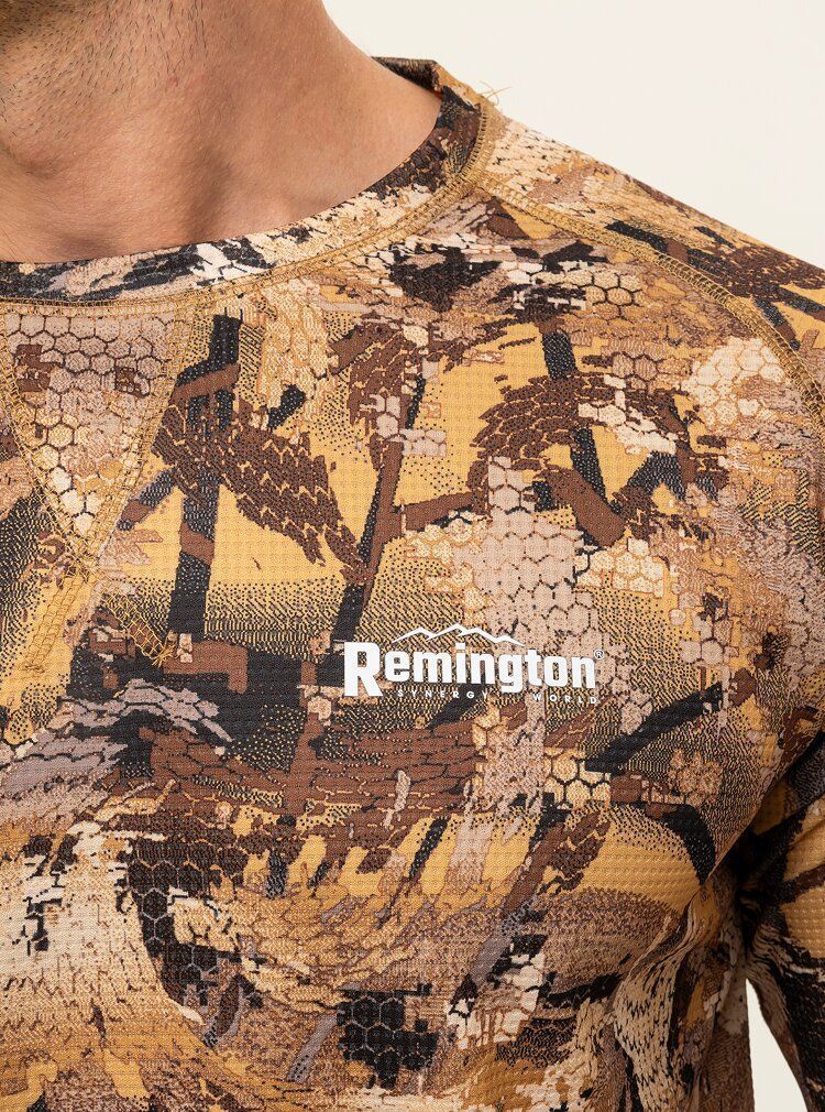 Футболка Remington Blend Shirt Yellow Waterfowl Honeycombs