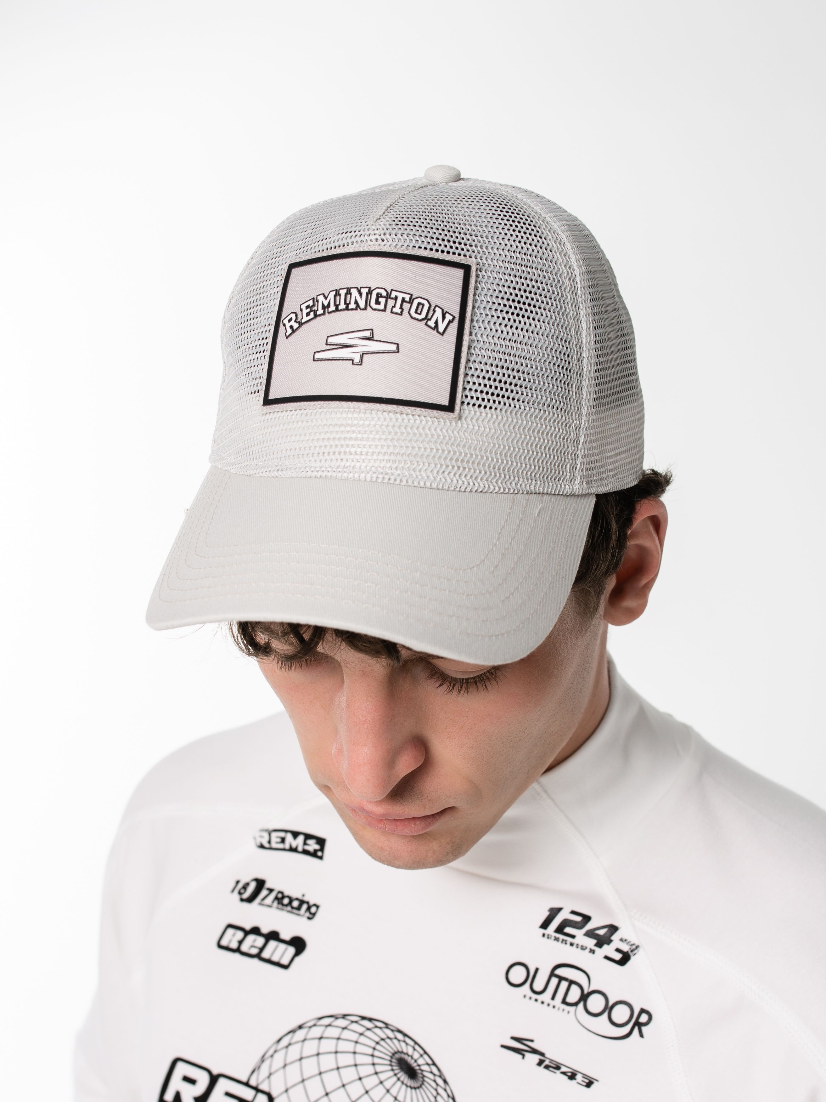 Бейсболка Remington Net Gray