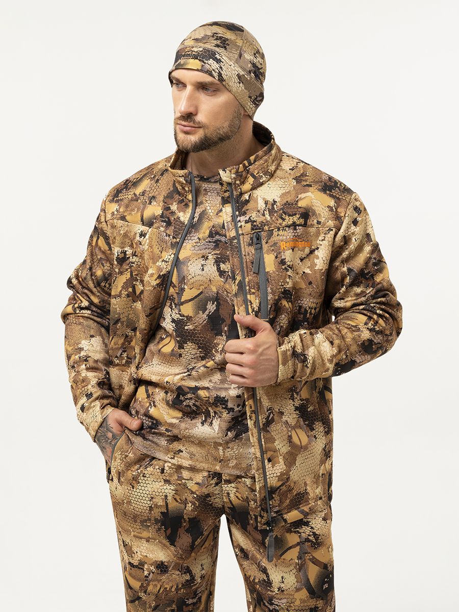Толстовка Remington Polar Dream FIT Yellow Waterfowl Honeycombs