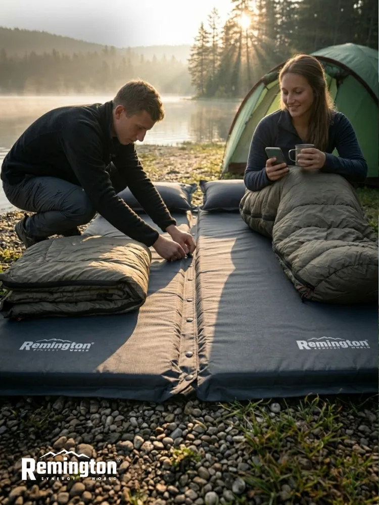 Самонадувающийся коврик Remington 192x60x3 (серый)