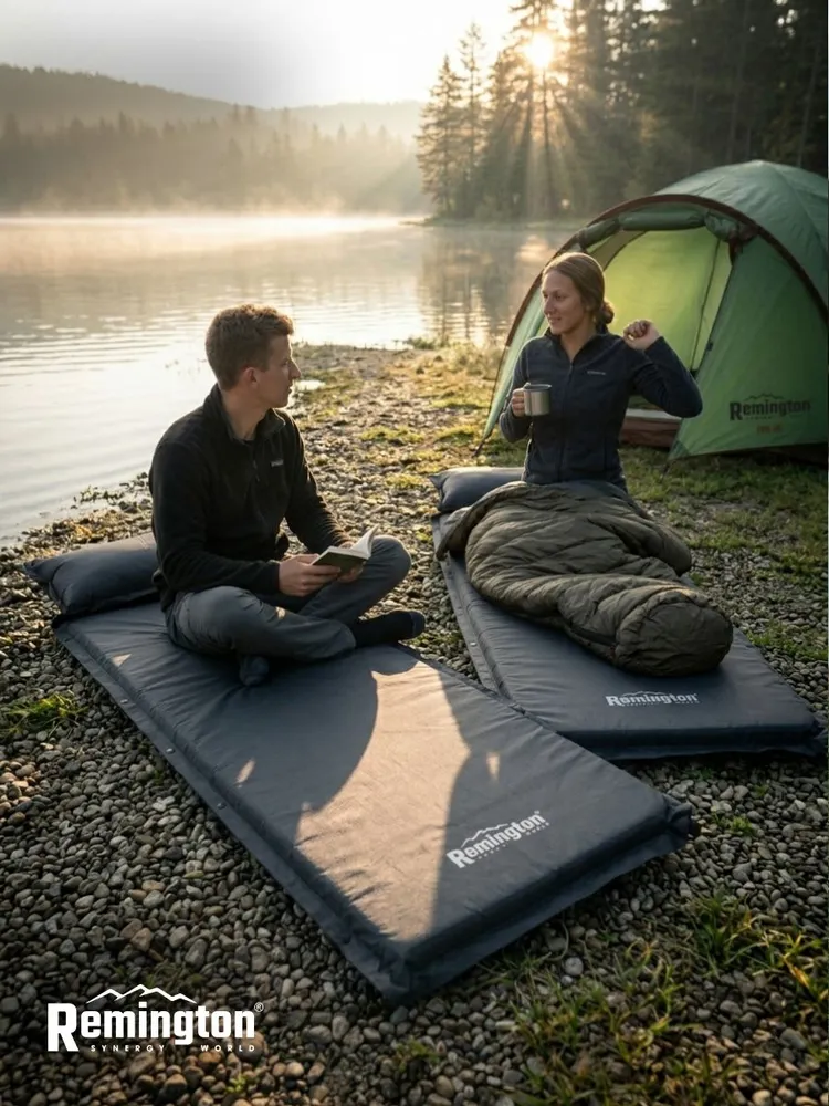 Самонадувающийся коврик Remington 192x60x3 (серый)