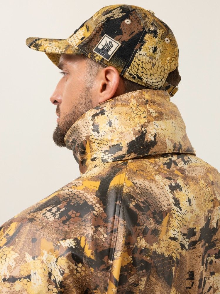 Плащ тент Remington New PU waterproof Yellow Waterfowl Honeycombs