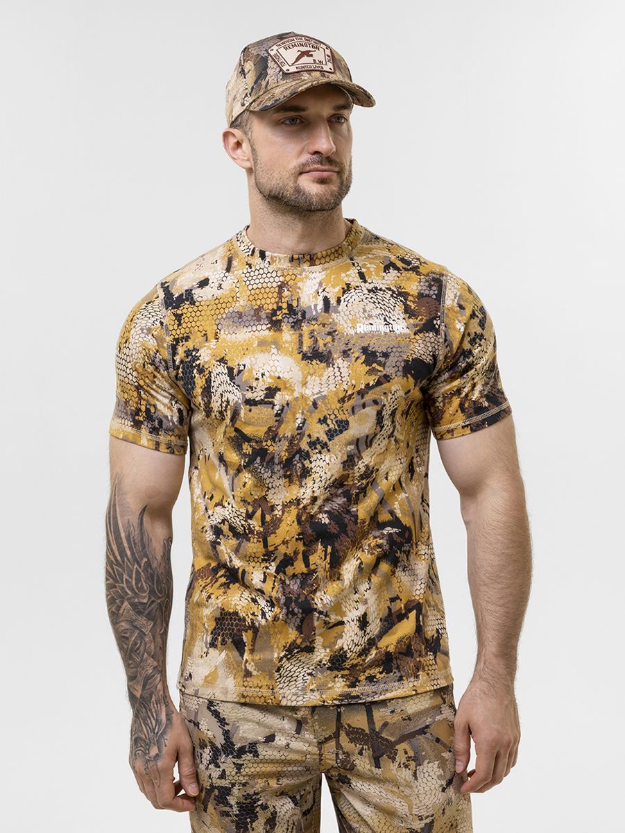Футболка Remington Yellow Waterfowl Honeycombs