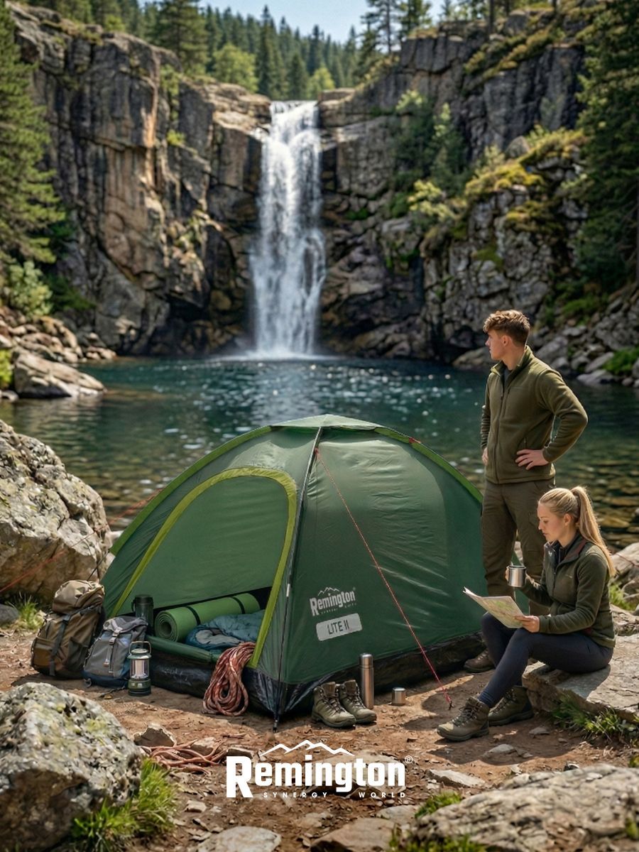 Палатка туристическая 2-местная Remington Lite II Dark green