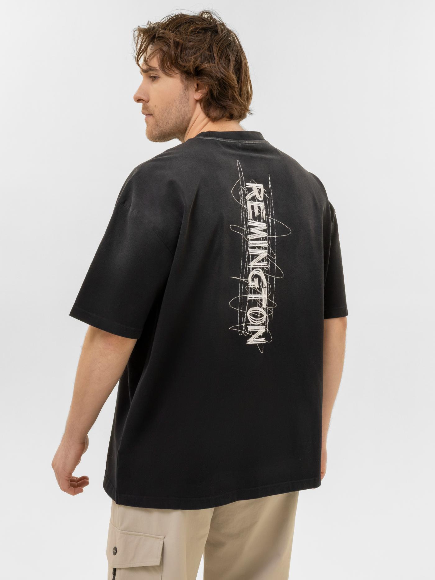 Футболка мужская Remington Rafting in Altai Grey Gradient