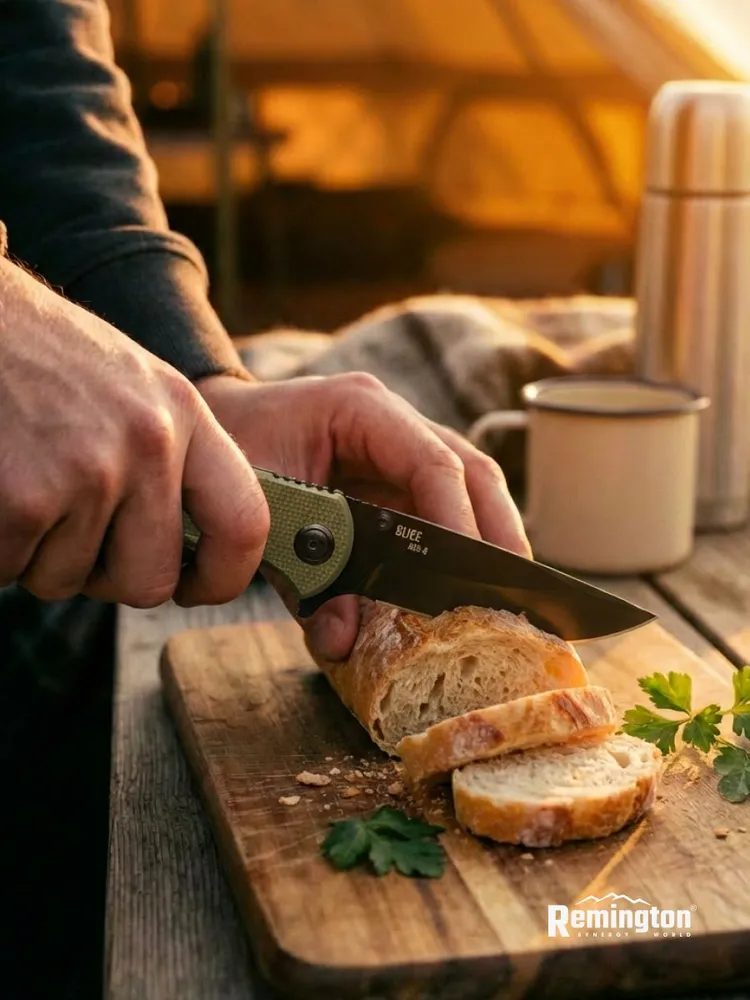 Нож складной туристический Remington Slice Dark Green