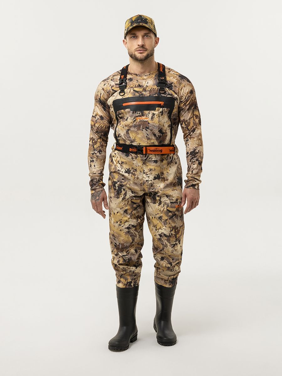 Вейдерсы Remington Rainstorm with boots Yellow Waterfowl Honeycombs