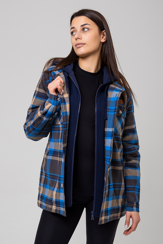 Куртка-рубашка утеплённая Remington City Walk Blue, фото, цена