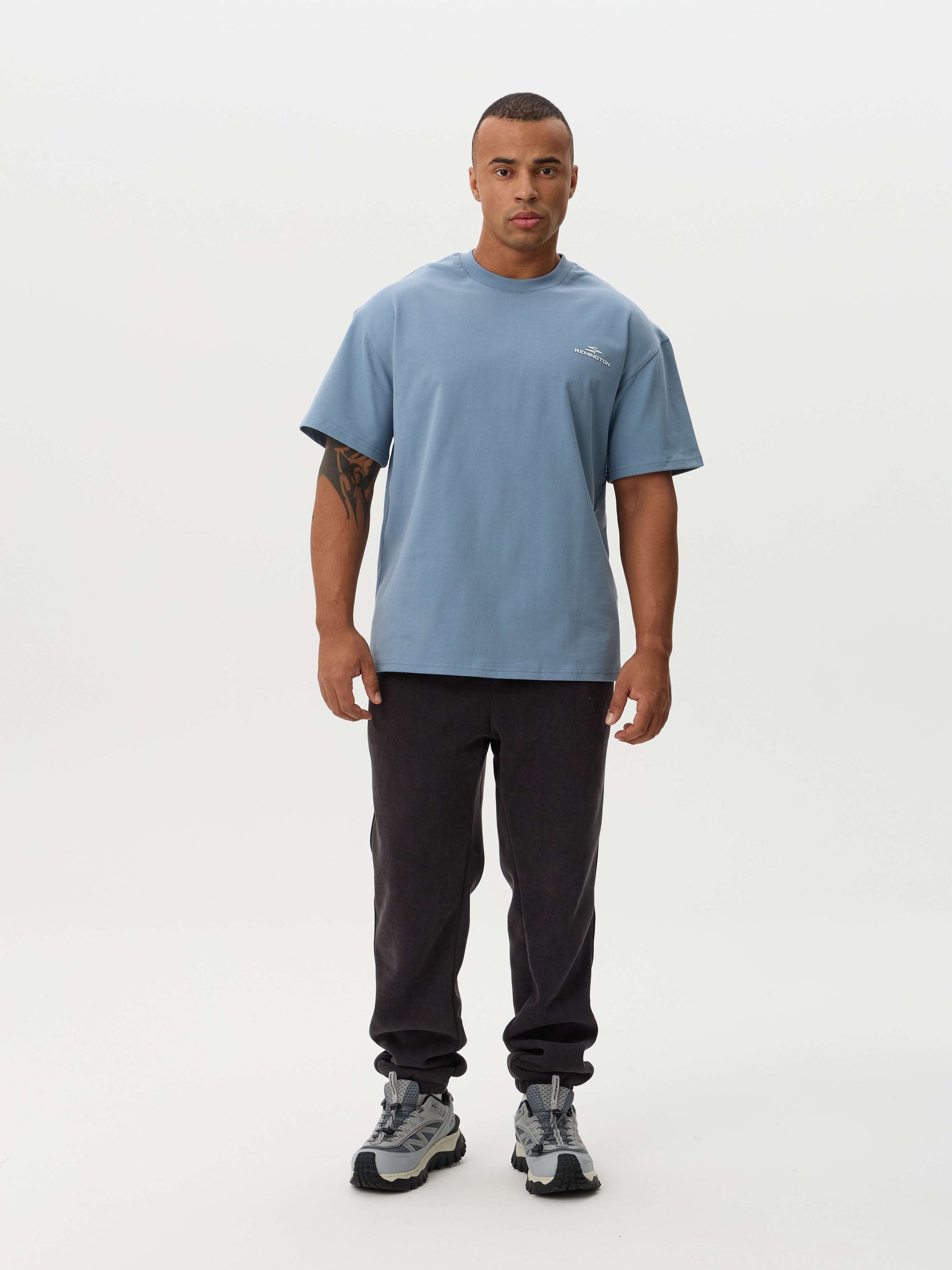 Футболка мужская Remington Casual Blue Light Shade