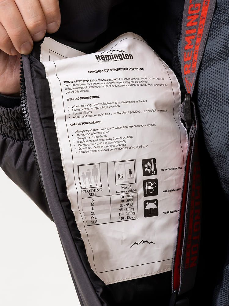 Комбинезон-поплавок Remington рыболовный Lifeguard IV