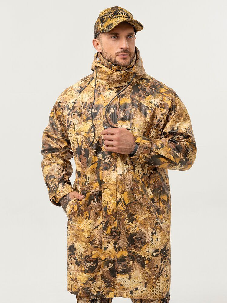 Плащ тент Remington New PU waterproof Yellow Waterfowl Honeycombs