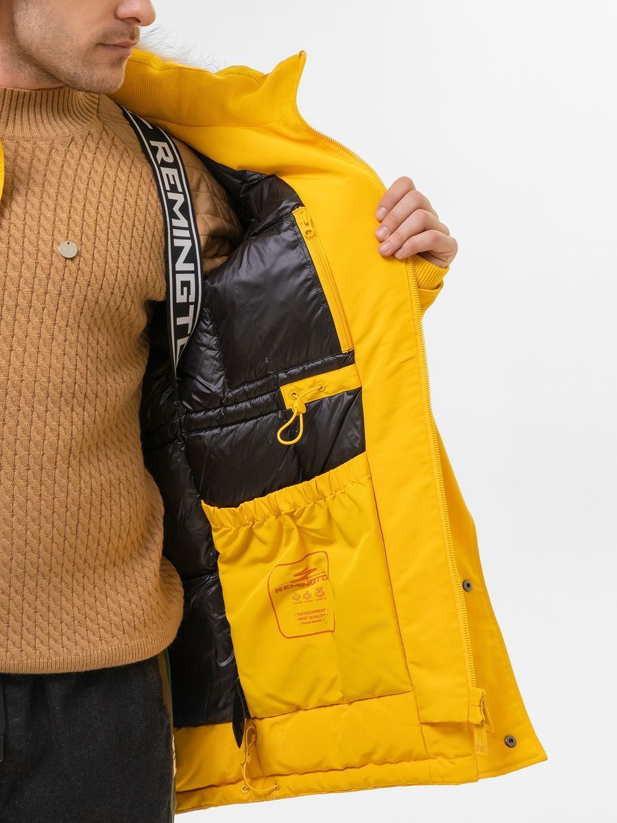 Куртка парка мужская Remington WM1 Yellow