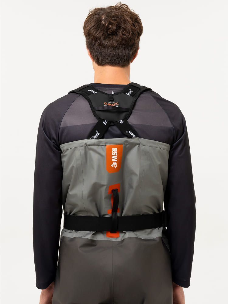 Рыболовные вейдерсы забродные Remington Fishing Rivers Black / Grey