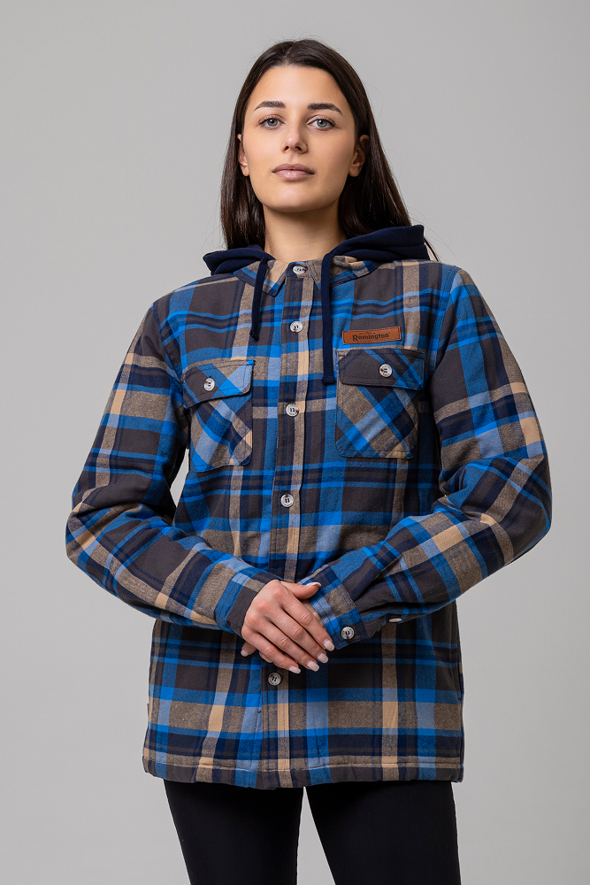 Куртка-рубашка утеплённая Remington City Walk Blue, фото, цена
