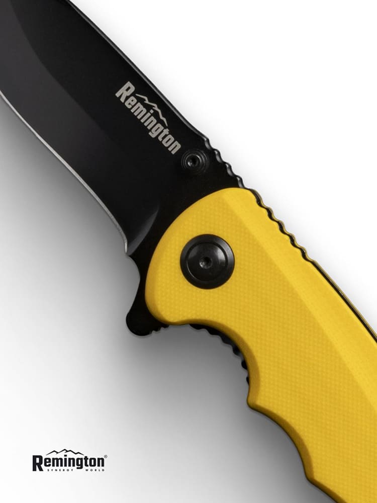 Нож складной туристический Remington Dash Yellow