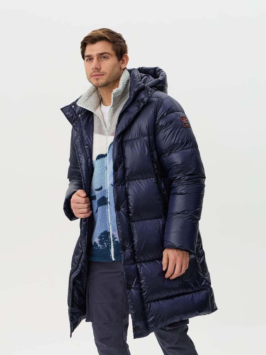 Пальто пуховое мужское Remington DOW3 Hydron Blue