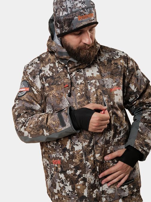 Зимний костюм для охоты Remington Reflex Interchange 4 в 1 Winter Forest