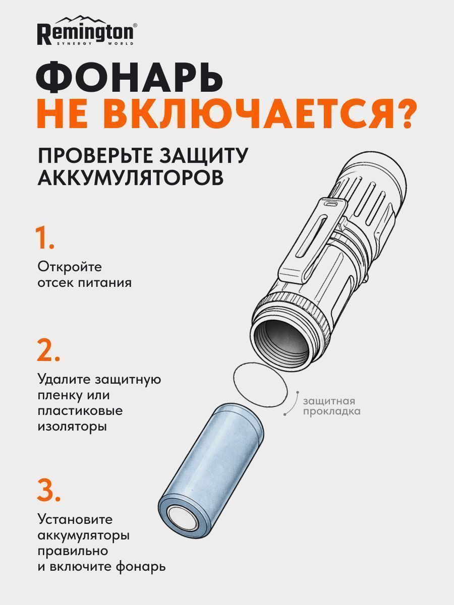 Фонарь налобный Remington GlimPoint Ranger, фото, цена