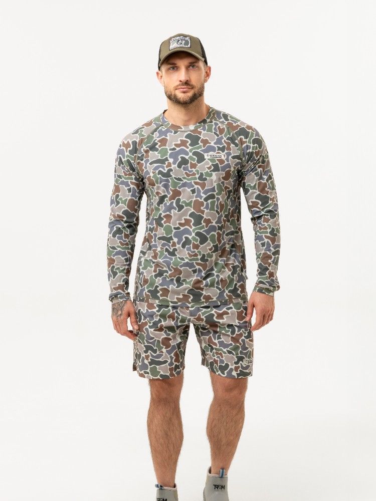 Лонгслив (джерси) Remington с длинным рукавом Fishing Кaleidoscope