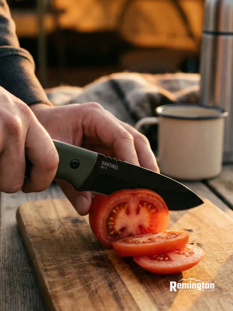 Нож туристический с фикс. лезвием Remington Sentinel Dark Green