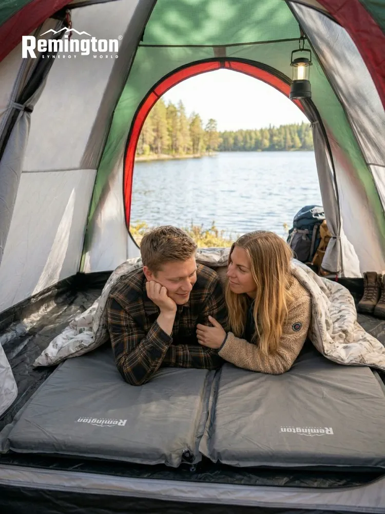 Самонадувающийся коврик Remington 198x63x7 (серый)