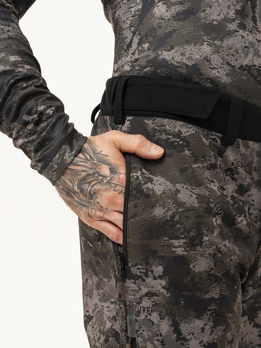 Демисезонный костюм для охоты Remington Himalayan Black Camo