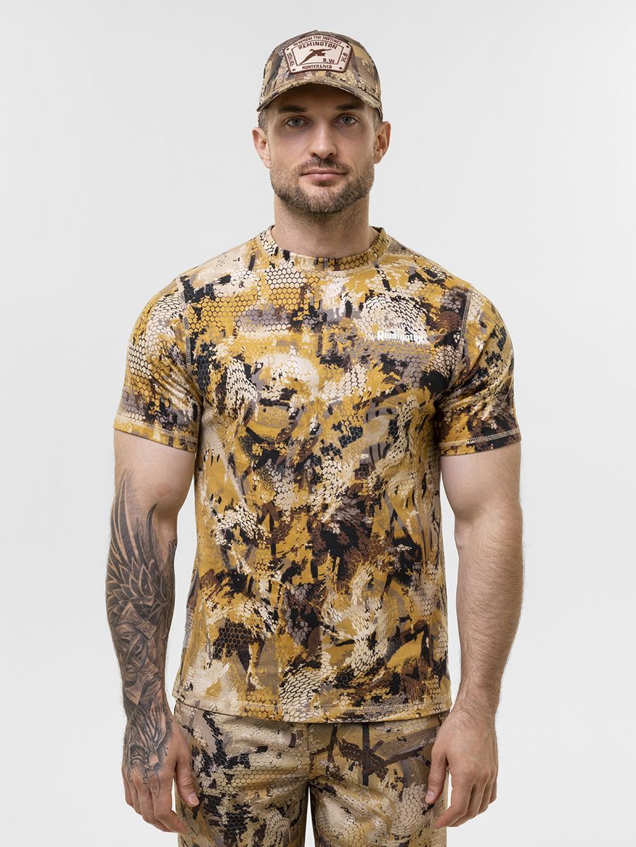 Футболка Remington Yellow Waterfowl Honeycombs