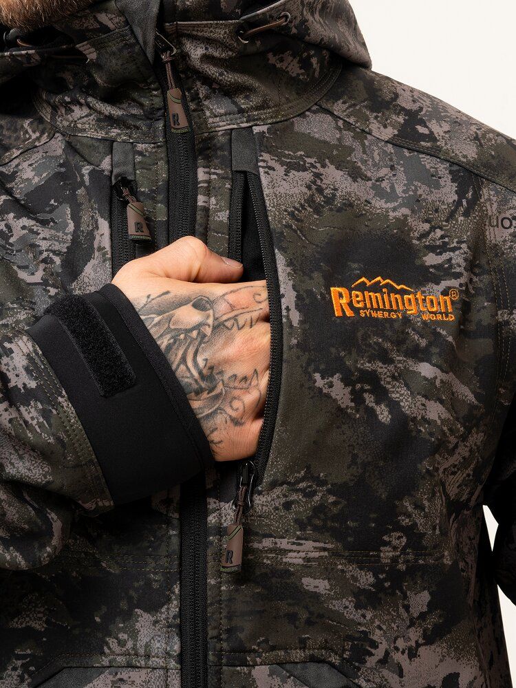Демисезонный костюм для охоты Remington Himalayan Black Camo