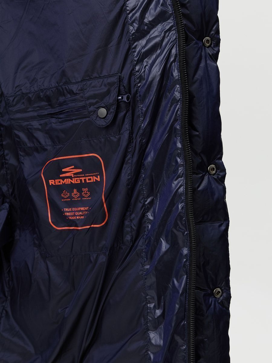 Пальто пуховое мужское Remington DOW3 Hydron Blue